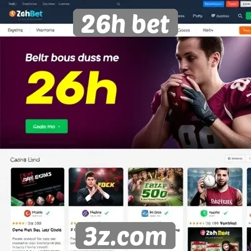 Comparativo de bônus e promoções do 26h bet
