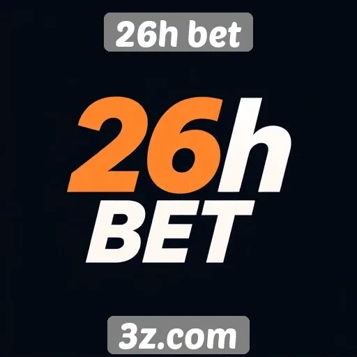 26h bet plataforma de apostas online em crescimento